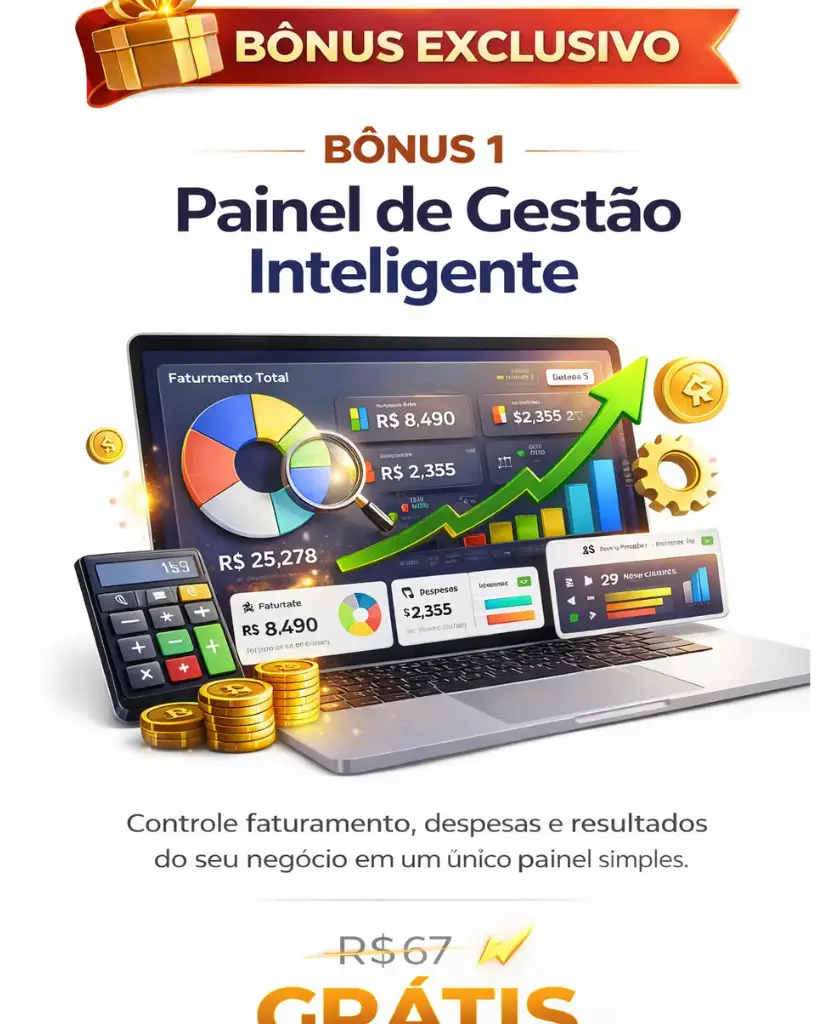 Bônus 1 — Painel de Gestão Inteligente