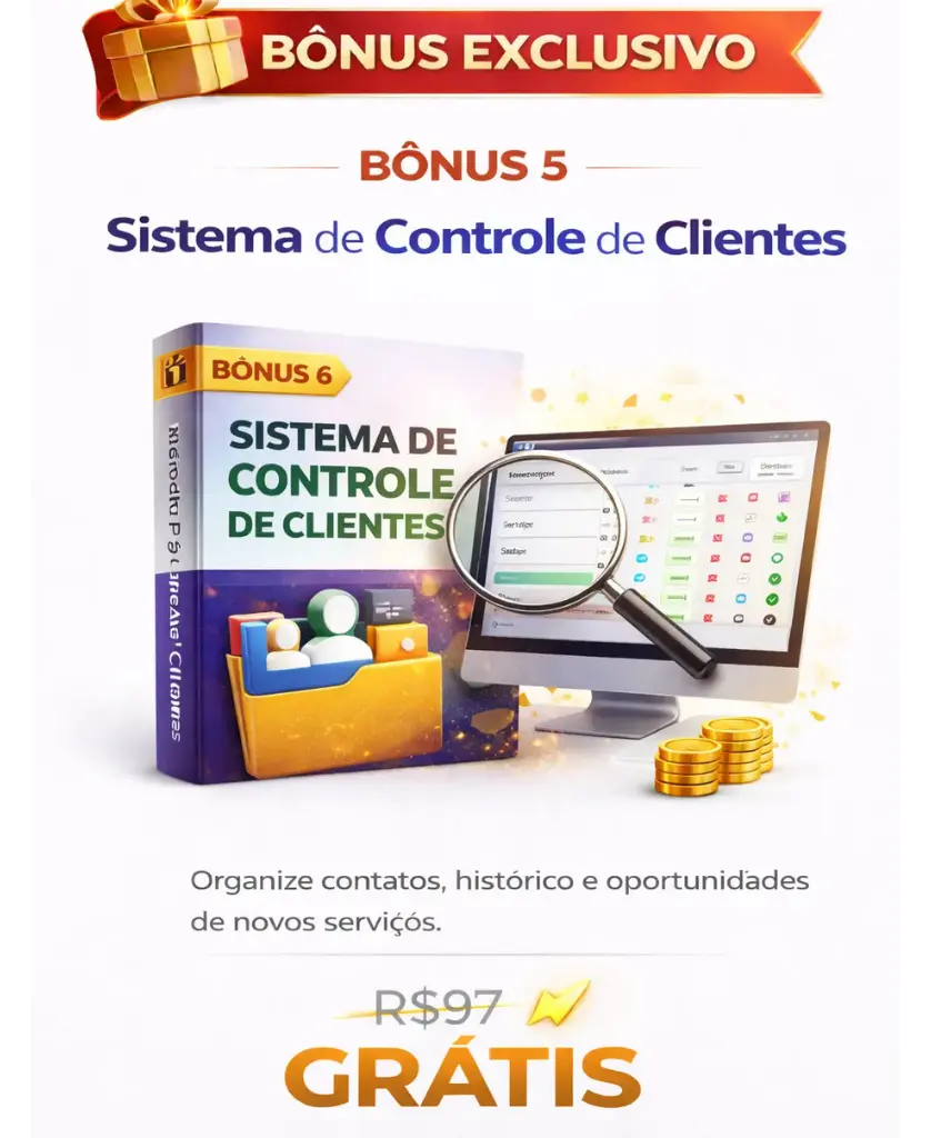 Bônus 6 — Sistema de Controle de Clientes